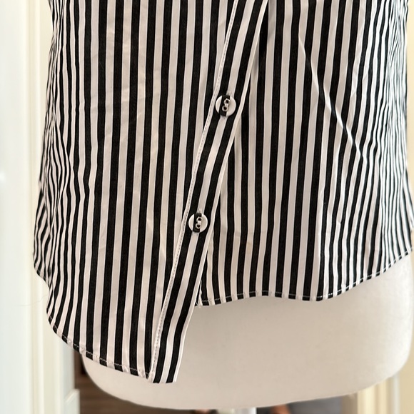 Intermix Striped Off Shoulder Top New - Picture 7 of 10